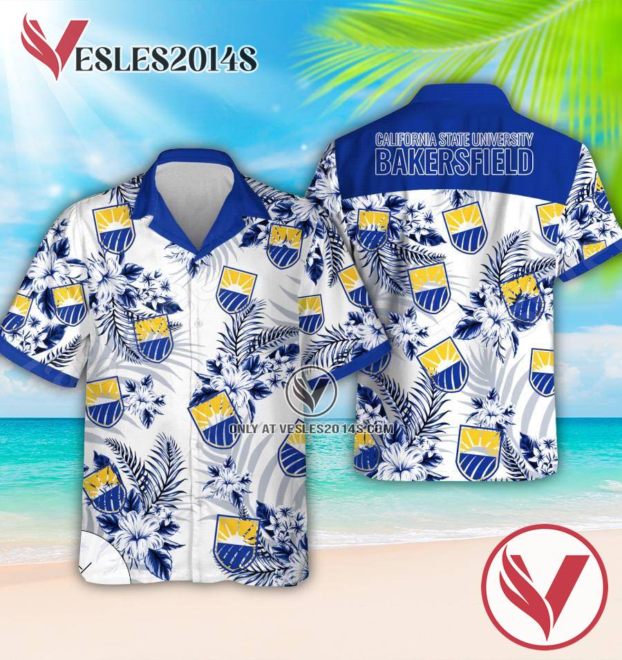 California State University-Bakersfield Logo Aloha Summer Shirt, Perfect Gifts Idea In Holiday - Vesles2014S 1
