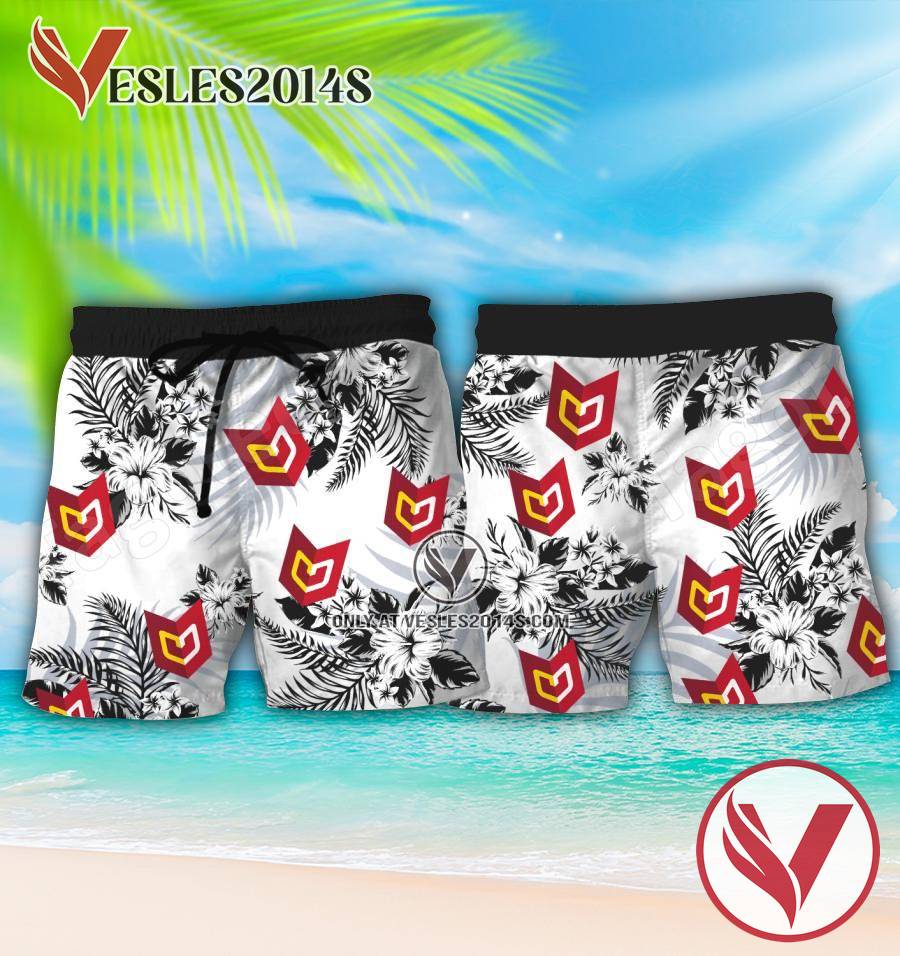 Calvin University Logo Hawaiian Suit, Perfect Gifts Idea In Holiday - Vesles2014S 2