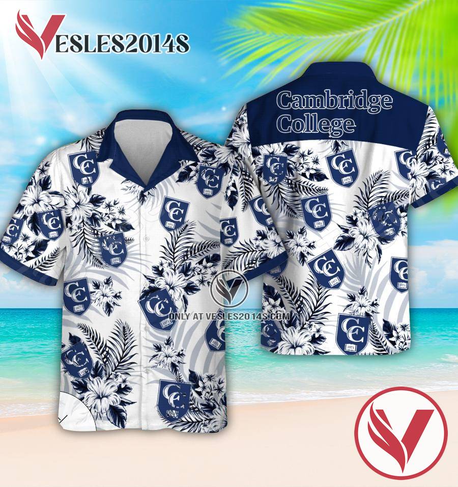 Cambridge College Aloha Summer Shirt And Shorts, Perfect Gifts Idea In Holiday - Vesles2014S 1