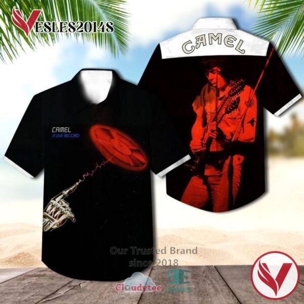 Camel A Live Record Albums Hawaiian Shirt, Best Gift For Music Lovers Vesles2014S