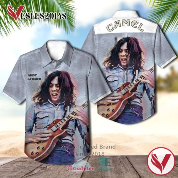Camel Andrew Latimer Albums Hawaiian Shirt, Best Gift For Music Lovers Vesles2014S