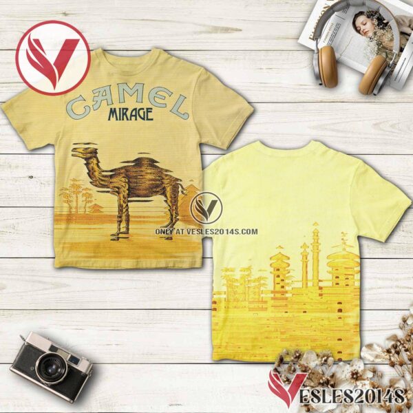 Camel Mirage Album Cover Shirt, Unique Gifts For Music Lovers - Vesles2014S