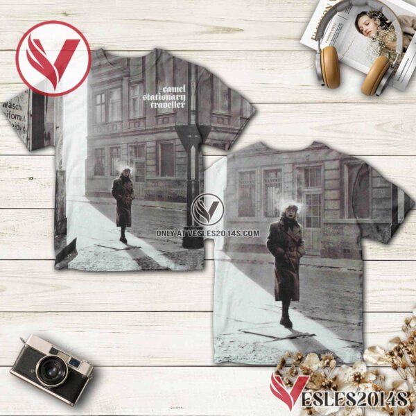 Camel Stationary Traveller Album Cover Shirt, Unique Gifts For Music Lovers - Vesles2014S
