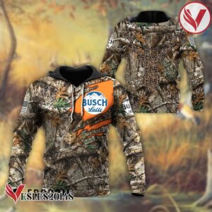 Camo Busch Latte Deer Hunting Hoodie - Vesles2014S