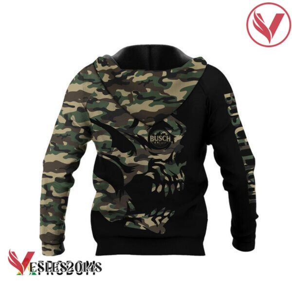 Camo Skull Busch Light Hoodie - Vesles2014S 3