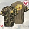 Camouflage Green Brown Bundaberg Rum Baseball Jersey, Perfect Gifts For Fans - Vesles2014S