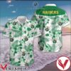 Canberra Raiders Green Tropical Floral White Hawaiian Shirt, Unique Gifts For Friends - Vesles2014S 1