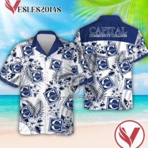 Capital Community College Hawaiian Suit, Perfect Gifts Idea In Holiday - Vesles2014S 1