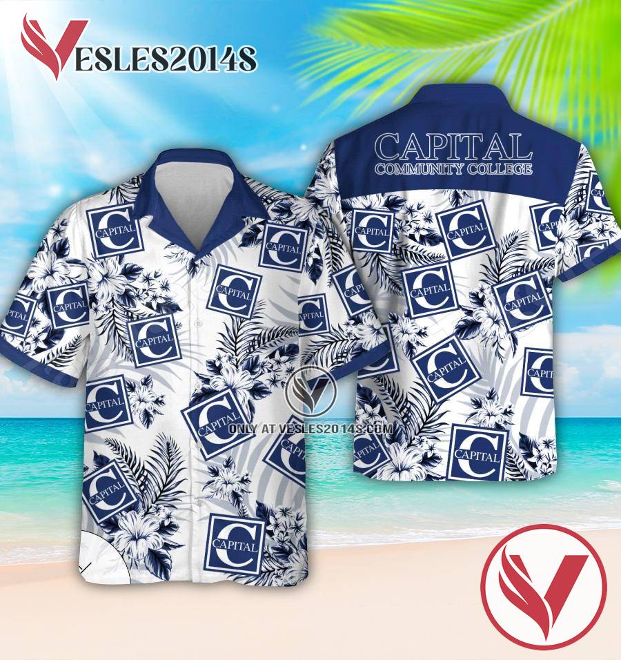Capital Community College Hawaiian Suit, Perfect Gifts Idea In Holiday - Vesles2014S 1