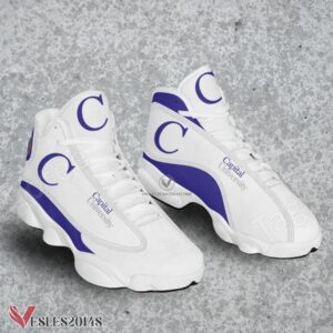 Capital University Logo Air Jordan 13 Shoes, Best Sneaker Gifts For Fans - Vesles2014s