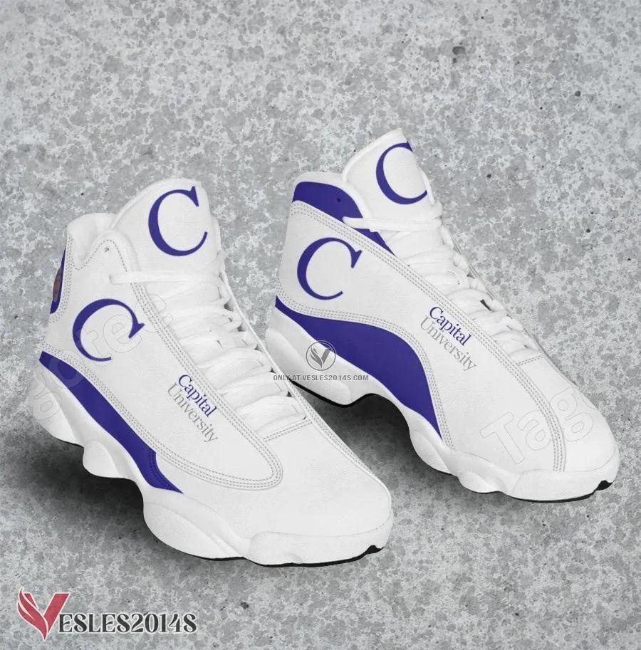 Capital University Logo Air Jordan 13 Shoes, Best Sneaker Gifts For Fans - Vesles2014s