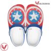 Captain America Avengers Movie Crocs Crocband Shoes Clogs Custom Name For Men Women and Kids - Vesles2014S