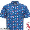 Captain America First Avenger Shield Star Logo Symbol Marvel Disney Park Disneyland Shirt Hawaiian Shirt, Unique Gifts For Friends - Vesles2014S 1