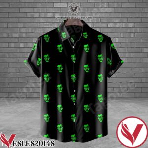 Captain Howdy Horror Green Face Hawaiian Shirt, Unique Gifts For Friends - Vesles2014S 1