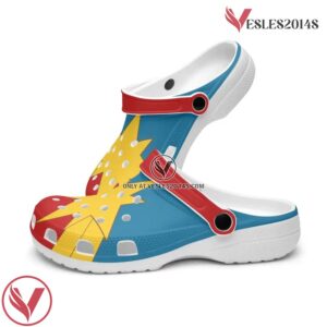 Captain Marvel Avengers Movie Crocs Crocband Clogs Shoes Custom Name For Men Women and Kids - Vesles2014S 2