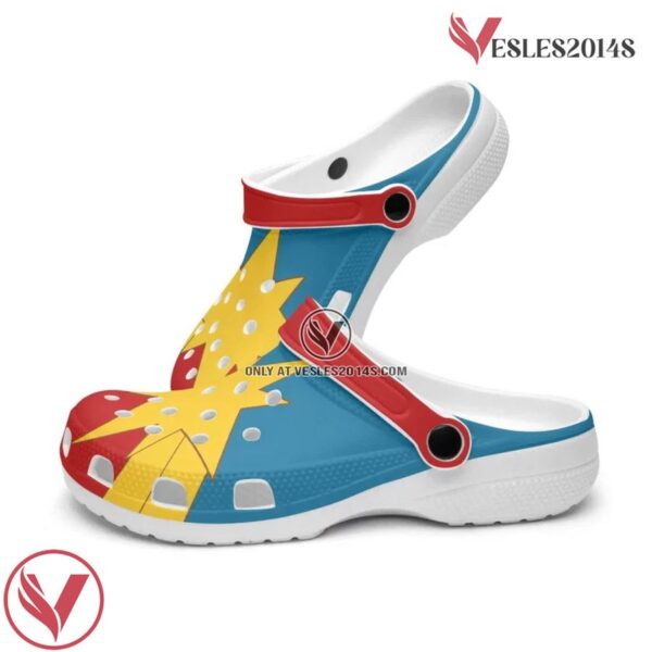 Captain Marvel Avengers Movie Crocs Crocband Clogs Shoes Custom Name For Men Women and Kids - Vesles2014S 2