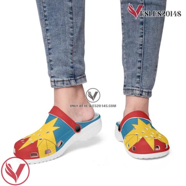 Captain Marvel Avengers Movie Crocs Crocband Clogs Shoes Custom Name For Men Women and Kids - Vesles2014S 4