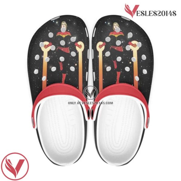 Captain Marvel Avengers Movie Crocs Crocband Shoes Clogs Custom Name For Men Women and Kids - Vesles2014S