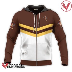 Captain Morgan Brown Tennis Hoodie & Zip Hoodie - Vesles2014S 2
