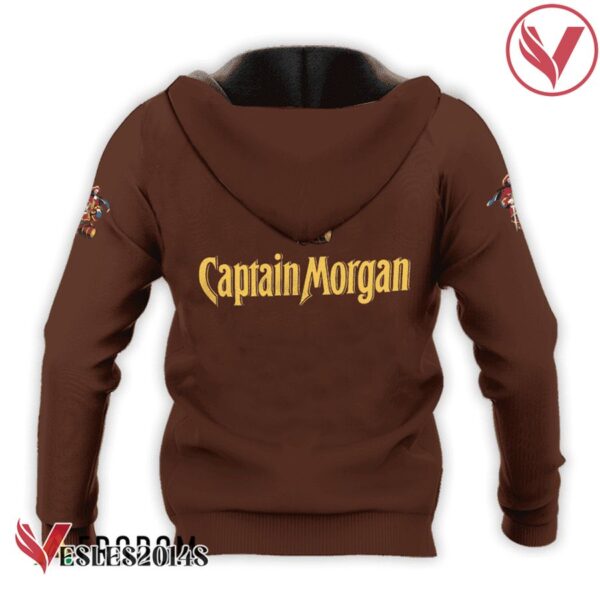 Captain Morgan Brown Tennis Hoodie & Zip Hoodie - Vesles2014S 3