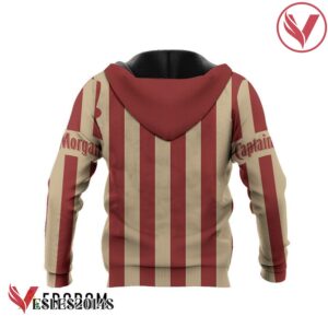 Captain Morgan Brown Vintage Striped Hoodie & Zip Hoodie - Vesles2014S 4