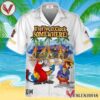 Captain Morgan Funny Parrot Hawaiian Shirt, Best Summer Gifts For Fans - Vesles2014S