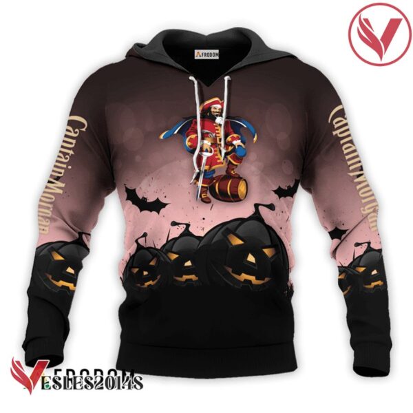 Captain Morgan Halloween Night Pumpkin Hoodie & Zip Hoodie - Vesles2014S 1