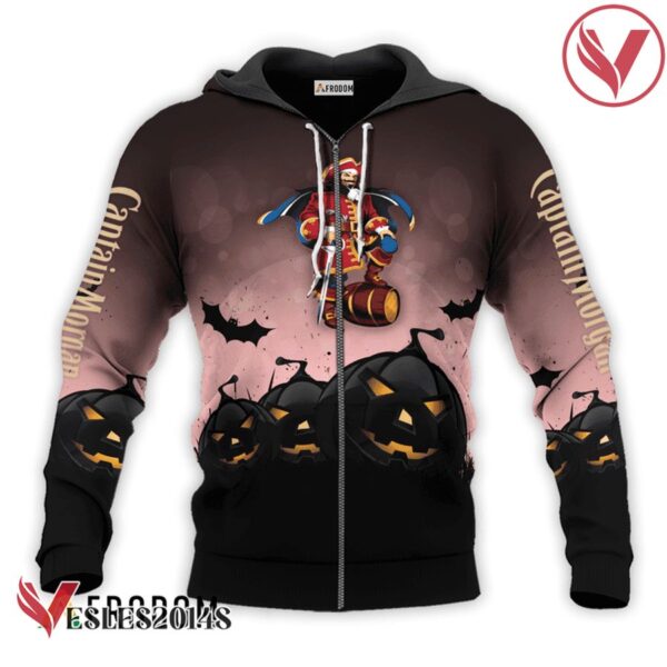 Captain Morgan Halloween Night Pumpkin Hoodie & Zip Hoodie - Vesles2014S 2
