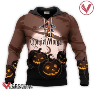 Captain Morgan Halloween Night Pumpkin Hoodie & Zip Hoodie - Vesles2014S 5
