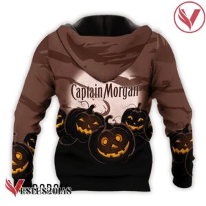 Captain Morgan Halloween Night Pumpkin Hoodie & Zip Hoodie - Vesles2014S 7