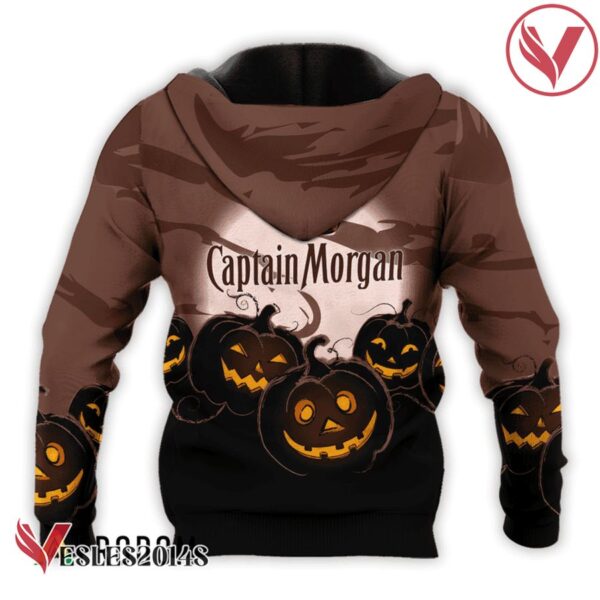Captain Morgan Halloween Night Pumpkin Hoodie & Zip Hoodie - Vesles2014S 7
