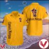 Captain Morgan Logo Yellow Hawaiian Shirt, Unique Gifts For Friends - Vesles2014S 1