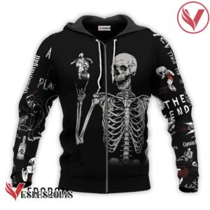 Captain Morgan Rock And Roll Skeleton Skull Hoodie & Zip Hoodie - Vesles2014S 2