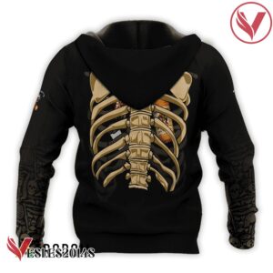 Captain Morgan Skeleton Ribcage Hoodie & Zip Hoodie - Vesles2014S 3