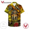 Car Racing Print Short Sleeve Hawaiian Casual Shirt Vesles2014S