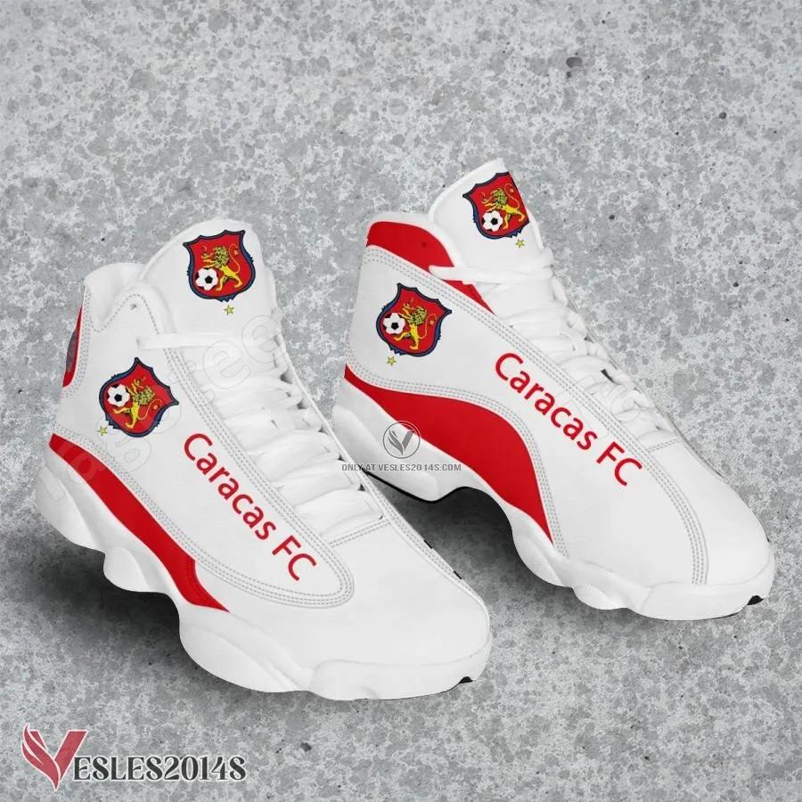 Caracas FC Sport Air Jordan 13 Sneakers, Best Sneaker Gifts For Fans - Vesles2014s 1