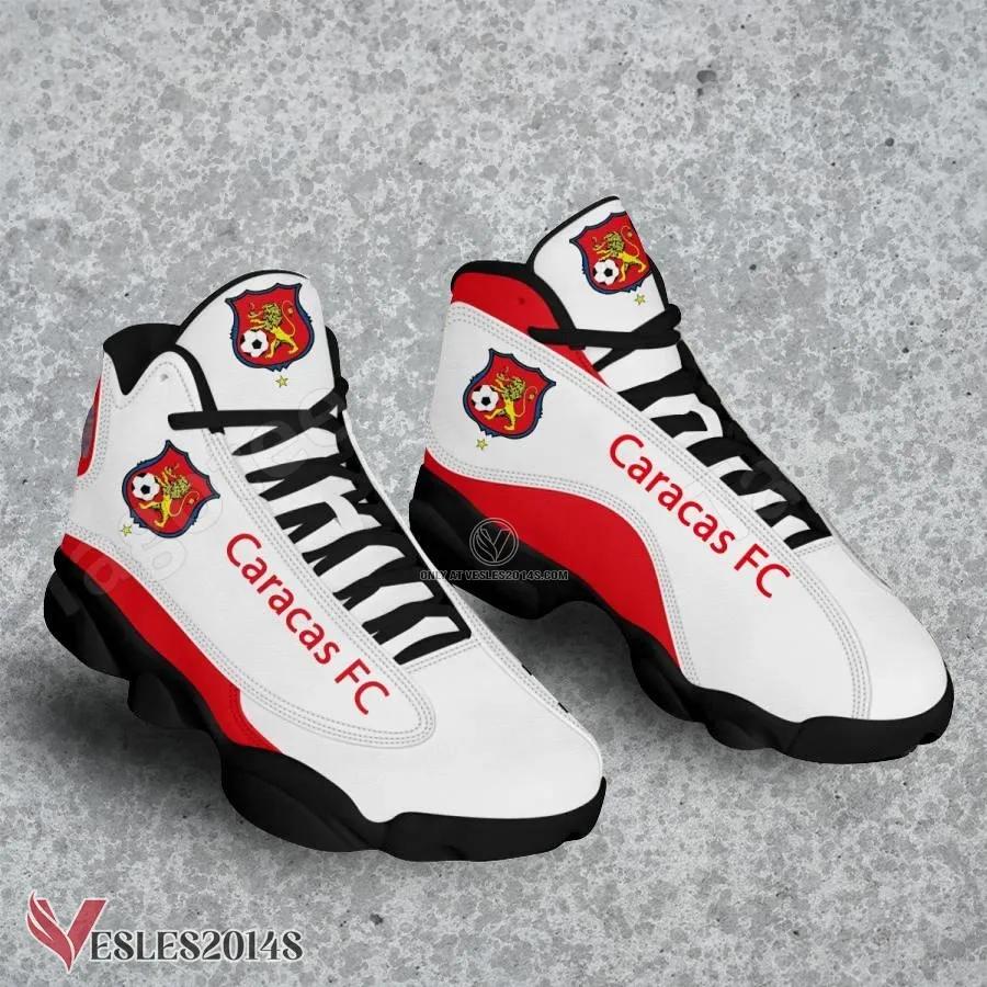 Caracas FC Sport Air Jordan 13 Sneakers, Best Sneaker Gifts For Fans - Vesles2014s