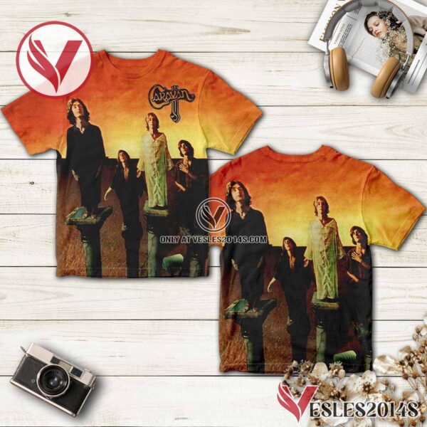 Caravan Debut Album Cover Shirt, Unique Gifts For Music Lovers - Vesles2014S