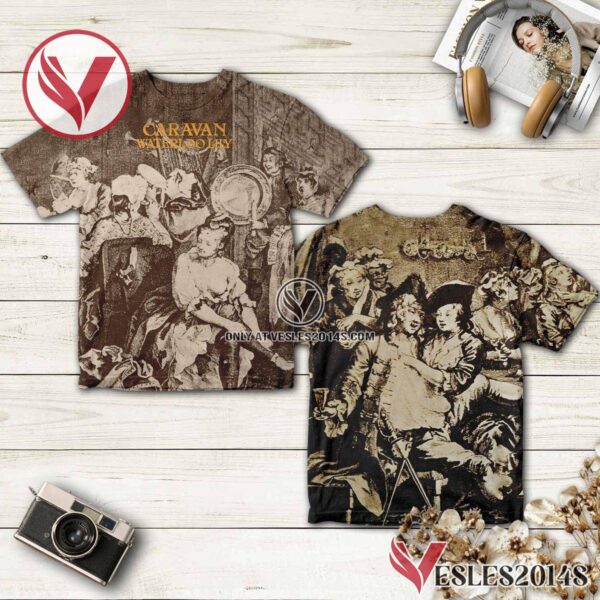 Caravan Waterloo Lily Album Cover Shirt, Unique Gifts For Music Lovers - Vesles2014S