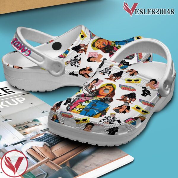 Cardi B Music Crocs Crocband Clogs Shoes, Unique Gifts For Fans Style 1 - Vesles2014S 2