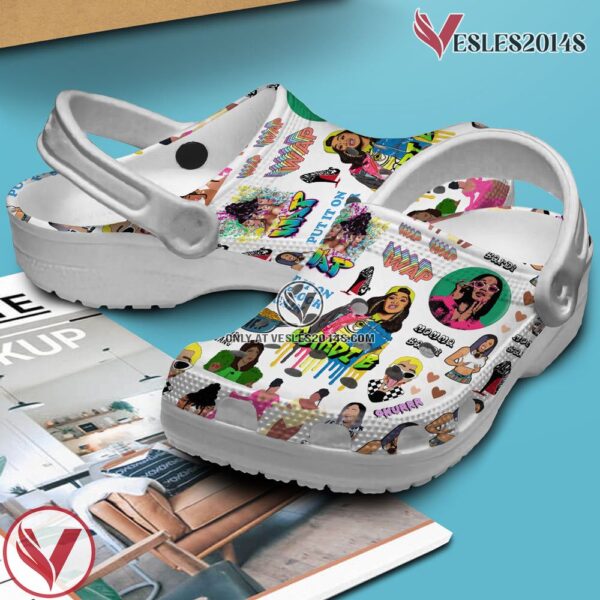 Cardi B Rapper Music Crocs Crocband Clogs Shoes, Unique Gifts For Fans - Vesles2014S 2