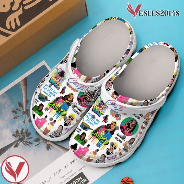Cardi B Rapper Music Crocs Crocband Clogs Shoes, Unique Gifts For Fans - Vesles2014S 3