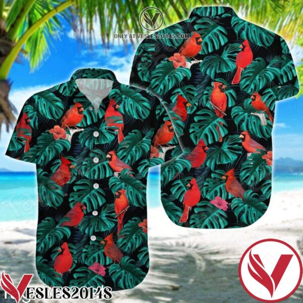 Cardinal Hawaiian Shirt, Unique Gifts For Friends - Vesles2014S 1