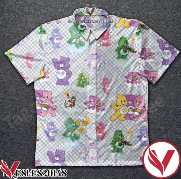 Care Bears Plaid Hawaiian Shirt, Unique Gifts For Friends - Vesles2014S 1