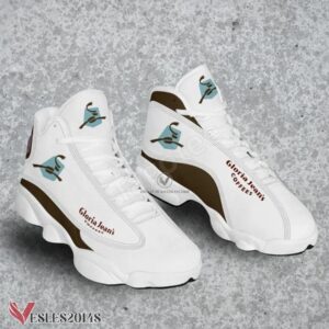 Caribou Coffee Logo Air Jordan 13 Shoes, Best Sneaker Gifts For Fans - Vesles2014s