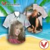 Carly Simon Coming Around Again Album Cover Hawaiian Shirt, Unique Gifts For Music Lovers - Vesles2014S