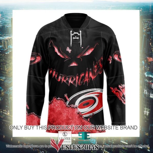 Carolina Hurricanes Blood Personalized Hockey Jersey Shirt, Trending Gifts For Fans - Vesles2014s 2