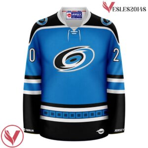 Carolina Hurricanes x Panthers Blue Sebastian Aho Mashup Hockey Jersey - Vesles2014S 2