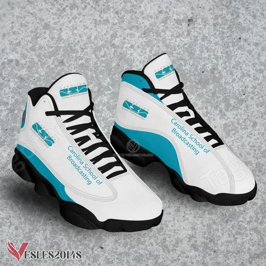 Carolina School of Broadcasting Air Jordan 13 Shoes, Best Sneaker Gifts For Fans - Vesles2014s