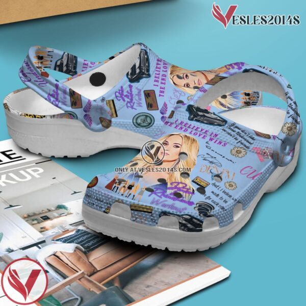 Carrie Underwood Music Crocs Crocband Clogs Shoes, Unique Gifts For Fans Style 2 - Vesles2014S 2